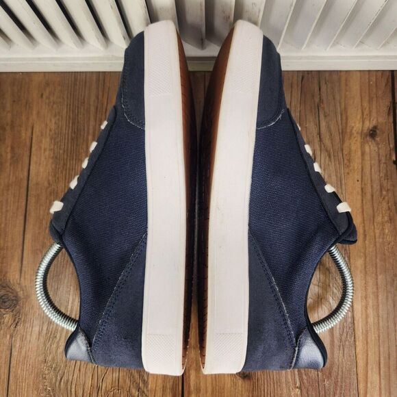 Stylish Navy Women's Athletic Sneakers - Picture 5 of 10